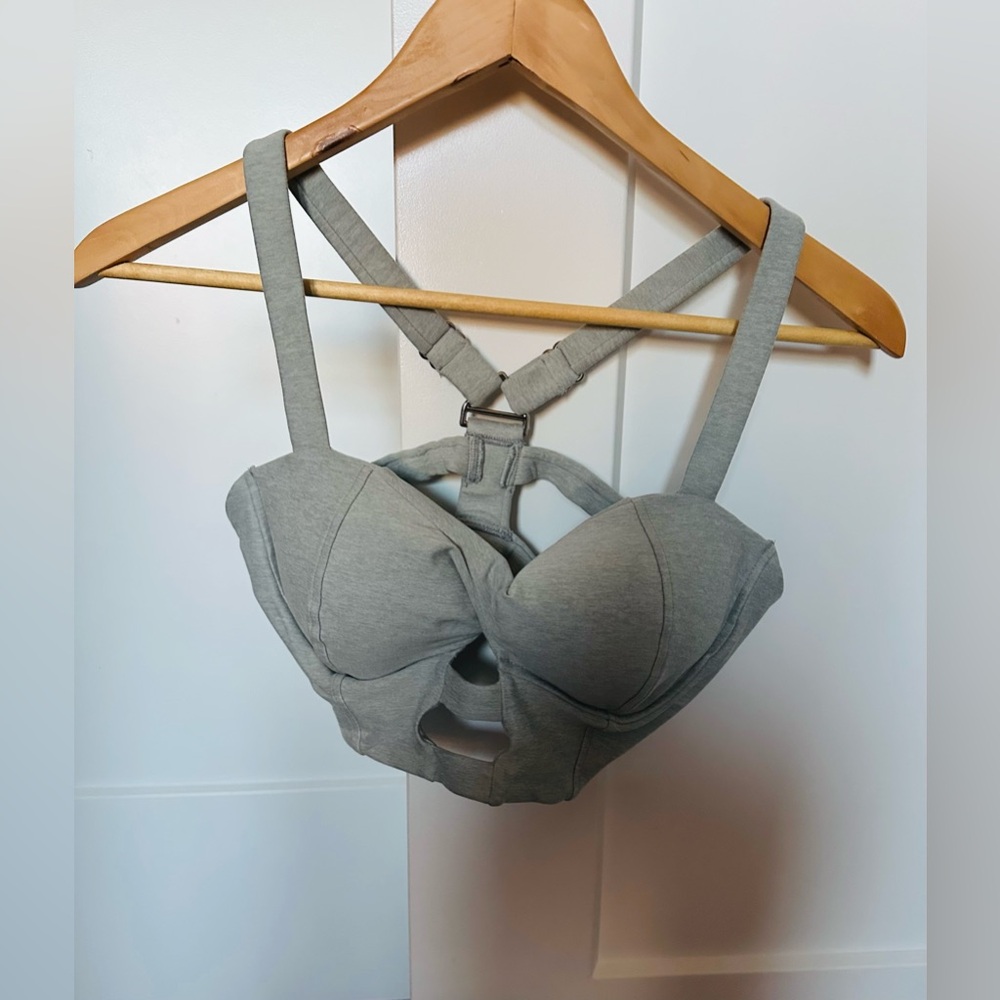 Bombshell Sportswear Gray Bra